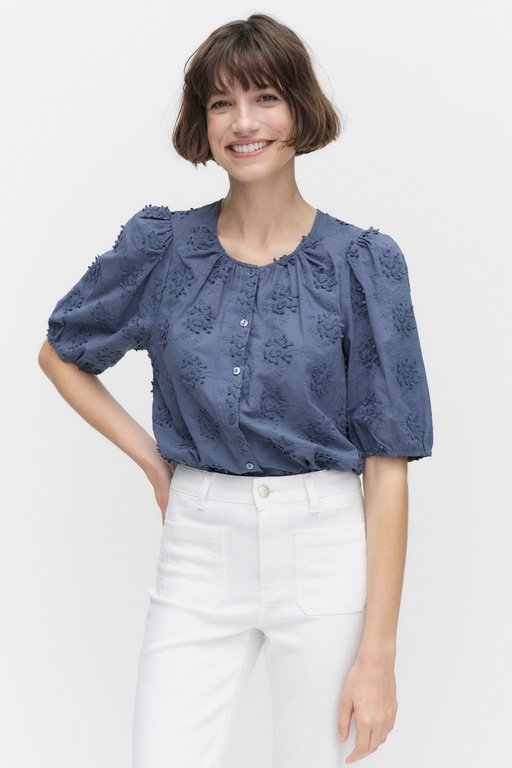 Minou blouse MID BLUE